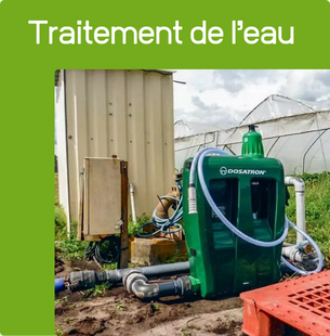 Traitement de l'eau  Système domestiques et agricoles