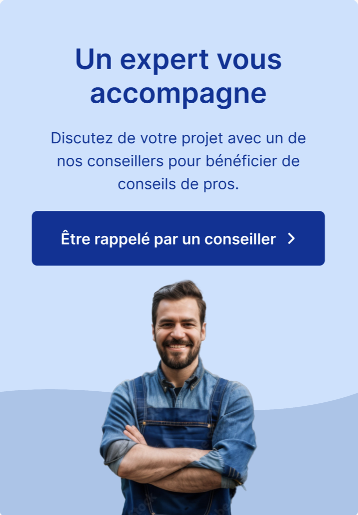 Un expert vous accompagne