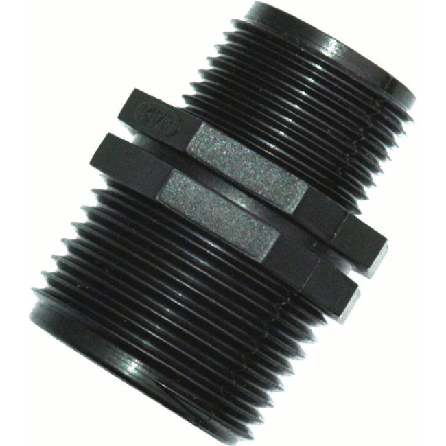 Réduction polypropylène M/M  2" X 1"