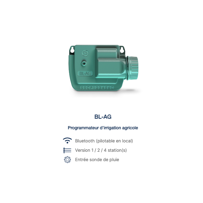 Programmateur bluetooth BL-AG 9V SOLEM