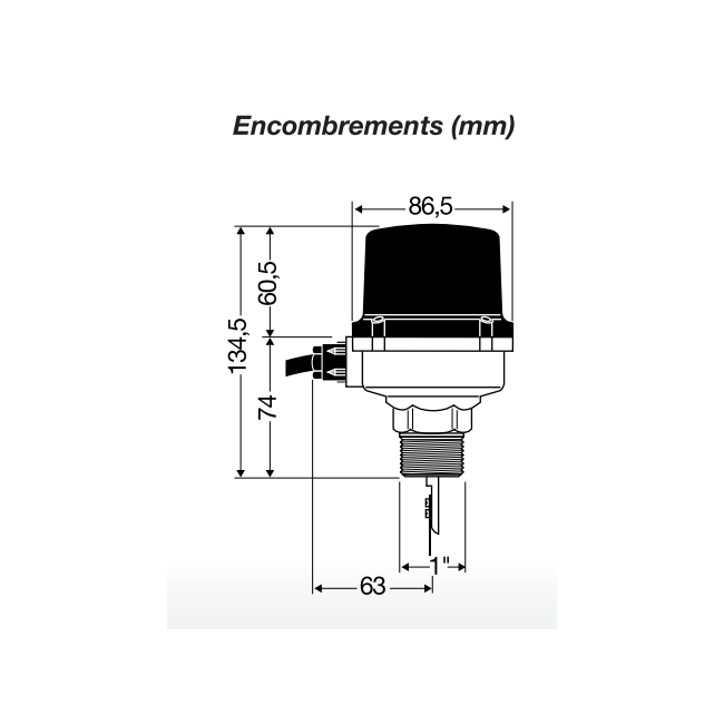 FLUSSOSTAT S626 - 1" 