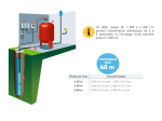 Kit de pompage pour forage - profondeur maxi 40m