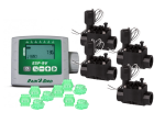 Kit complet RAIN BIRD ESP 9V 4 Stations + 4 électrovannes