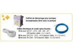 Kit de pompage pour forage - profondeur maxi 40m