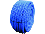 Gaine annelée TPC bleu 63mm 50m