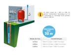 Kit de pompage pour forage - profondeur maxi 30m